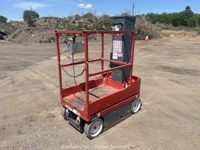 2018 Skyjack SJ16 16' Electric Vertical Mast Lift Personnel Man Aerial bidadoo