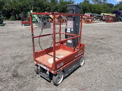 2018 Skyjack SJ16 16' Electric Vertical Mast Lift Personnel Man Aerial bidadoo