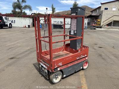 2017 Skyjack SJ16 16' Electric Vertical Mast Lift Man Aerial Platform bidadoo