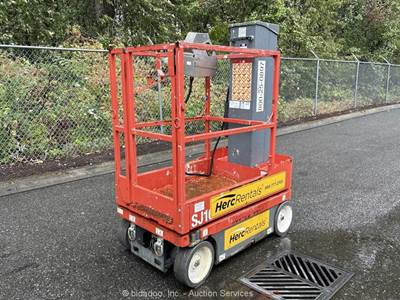 2019 Skyjack SJ16 16' Electric Vertical Mast Lift Personnel Aerial -Parts/Repair