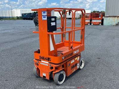 2020 Snorkel TM12E 12' Electric Vertical Mast Lift Personnel Man Aerial bidadoo
