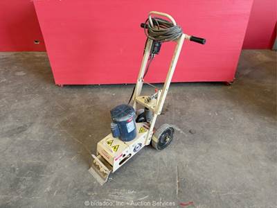 2017 Edco TS-8 8" Electric Floor Tile Scraper Stripper Resurfacer Tool bidadoo