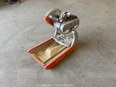 2017 Norton BBM158 14" Masonry Brick Saw Wet/Dry Sliding Carriage bidadoo