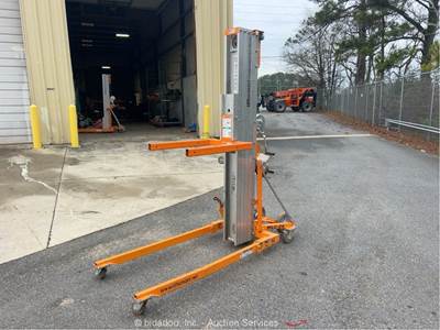 2022 Liftsmart MLC-24 24' Portable Heavy Duty Vertical Material Lift bidadoo
