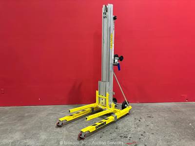 2023 Sumner 2112 12' Portable Material Lift Duct Jack Hoist 650 lbs Cap bidadoo