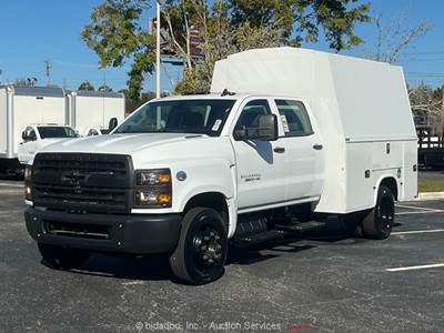 2022 Chevrolet 4500HD Utility Service Truck Hi-Rise Knapheide Body bidadoo -New