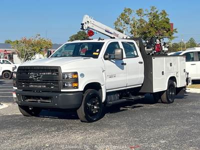 2022 Chevrolet 4500HD Mechanics Truck Crane Air Compressor Genset bidadoo -New