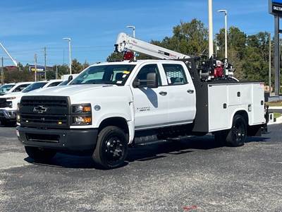 2022 Chevrolet 4500HD Mechanics Truck Crane Air Compressor Genset bidadoo -New