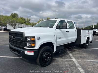 2022 Chevrolet 4500HD Mechanics Truck Crane Air Compressor Genset bidadoo -New