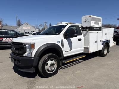 2020 Ford F-550 4WD Service Truck Mechanic Utility Vehicle 6.7L Auto A/C bidadoo