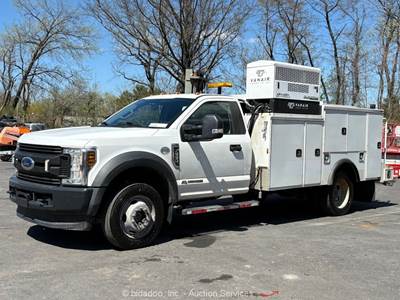 2019 Ford F-550 Mechanics Utility 4x4 Pickup Service Truck Diesel PTO bidadoo