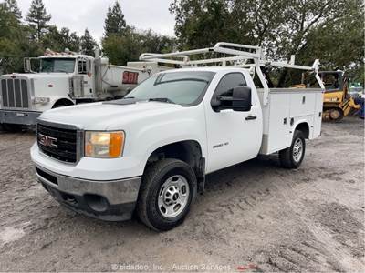 2013 GMC Sierra 2500 Service Utility Pickup Mechanics Truck A/T 6.0L V8 bidadoo