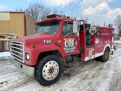 International 1955 14' Utility Bed Mechanics Service Truck Diesel bidadoo