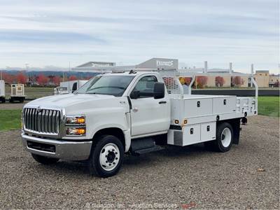 2023 International CV515 Contractor Utility Service Truck Vehicle 6.6L bidadoo