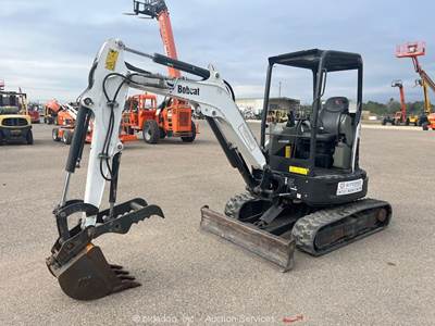 2022 Bobcat E26 Hydraulic Mini Excavator Backhoe Blade Bucket Thumb bidadoo