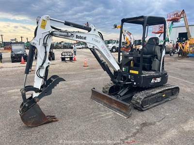 2022 Bobcat E26 Hydraulic Mini Excavator Backhoe Blade Bucket Thumb Aux bidadoo