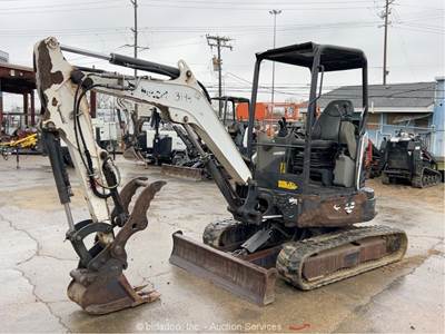2020 Bobcat E26 Mini Excavator Backhoe Blade Aux Hyd Thumb Bucket Kubota bidadoo