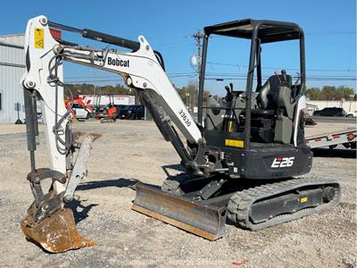 2023 Bobcat E26 Mini Excavator Backhoe Trackhoe Aux Hyd Thumb Blade Q/C bidadoo