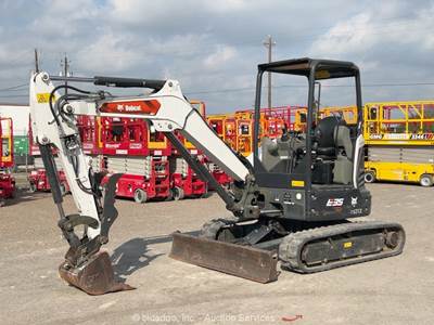 2022 Bobcat E35I Hydraulic Mini Excavator Backhoe Blade Aux Thumb Bucket bidadoo