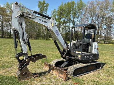 2015 Bobcat E42 Mini Excavator Backhoe Rubber Tracks Aux Hyd Thumb Blade bidadoo