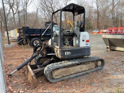 2018 Bobcat E50 Mini Excavator Trackhoe Backhoe Blade Aux Hyd -Parts/Repair