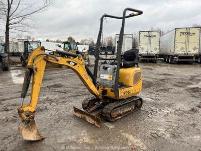 2012 Caterpillar 300.9D Mini Excavator Backhoe Aux Hyd Bucket Diesel bidadoo