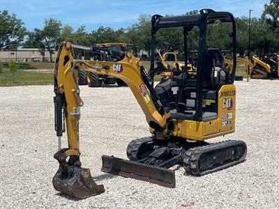2023 Caterpillar 301.5 Compact Hydraulic Excavator Backhoe Blade Aux bidadoo