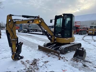 2017 Caterpillar 304E2 Compact Excavator Cab A/C Q/C Aux Hyd CAT -Parts/Repair