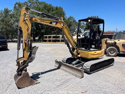 2019 Caterpillar 304E2 Mini Excavator Backhoe Blade Bucket Thumb Aux Hyd bidadoo
