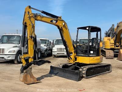2019 Caterpillar 305.5E2 CR Mini Excavator Trackhoe Thumb Blade Aux Hyd bidadoo
