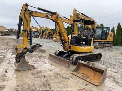 2015 Caterpillar 305E2 CR Mini Excavator Trackhoe Dozer Aux Hyd Thumb QC bidadoo