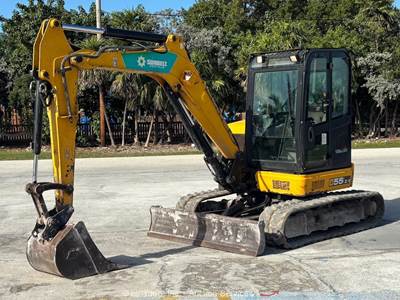 2018 JCB 55Z-1 Mini Excavator Rubber Tracks Backhoe Aux Hyd Bucket bidadoo
