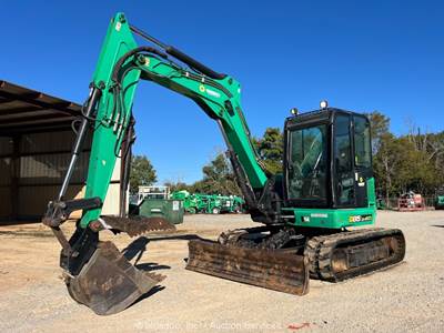 2018 JCB 85Z Mini Excavator Backhoe A/C Cab Aux Hydraulics Thumb bidadoo