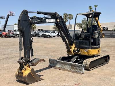 2013 John Deere 35D Mini Excavator Rubber Tracks Blade Backhoe Hyd Thumb bidadoo