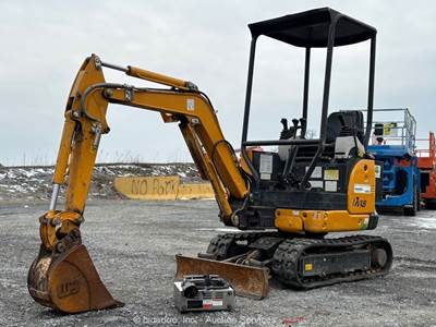 2020 Kato 17VXB Electric Mini Excavator Trackhoe Bucket Blade Aux Hyd bidadoo