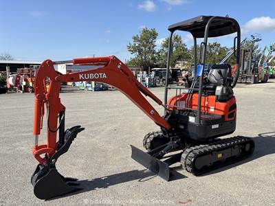 2020 Kubota U17 Mini Excavator Rubber Tracks Aux Hyd Thumb Blade Backhoe bidadoo