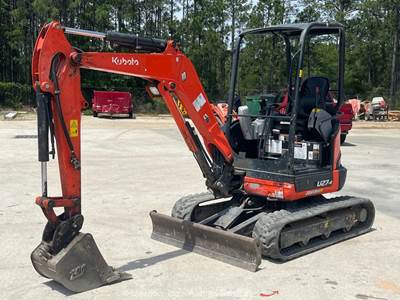 2022 Kubota U27-4 Mini Excavator Rubber Tracks Backhoe Aux Hyd Bucket bidadoo