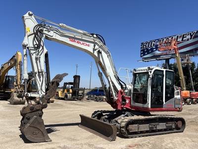 2019 Takeuchi TB2150 Mini Excavator Backhoe A/C Cab Bucket Aux Thumb bidadoo
