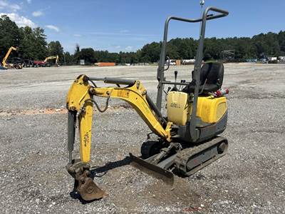 2019 Wacker Neuson 803-DP Mini Excavator Backhoe Yanmar Aux Hyd Buclet bidadoo