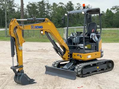 2022 XCMG XE27U Mini Excavator Crawler Backhoe Aux Hyd Blade Kubota bidadoo -New
