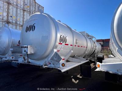 2013 Dragon DBL CON DOT-407 Double Conical Liquid Tanker Trailer 8,400 Gallon T/A