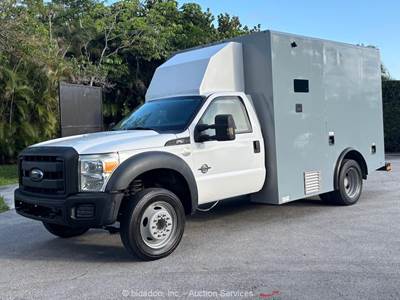 2015 Ford F-550 Armored Truck, Groupe Cambli B6 Bullet Proof Body