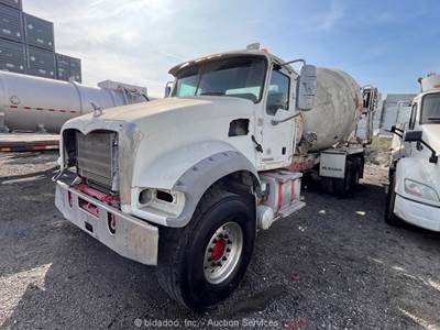 2016 Mack GU713 Tri/A McNeilus Concrete Cement Mixer Truck PTO -Parts/Repair
