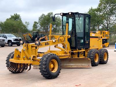 2021 Noram 65E Articulating Motor Grader 10' Moldboard Cab A/C Scarifier bidadoo