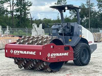 2024 Dynapac CA1400PD 66" Pad Foot Vibratory Roller Compactor bidadoo -New