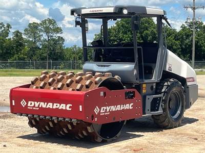 2024 Dynapac CA1500PD 66" Pad Foot Vibratory Roller Compactor bidadoo -New