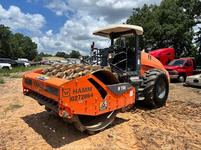 2019 Hamm H 10i P 84'' Pad Foot Single Drum Vibratory Ride On Roller bidadoo