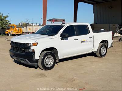 2019 Chevrolet Silverado 1500 4WD Crew Cab Pickup Truck 5.3L V8 Auto A/C bidadoo