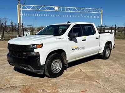 2019 Chevrolet Silverado 1500 4WD Crew Cab Pickup Truck A/T A/C 5.3L V8 bidadoo