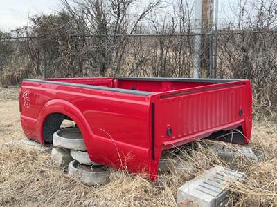 2013 Ford F-250  6.75' Red Pickup Truck Bed Attachment bidadoo